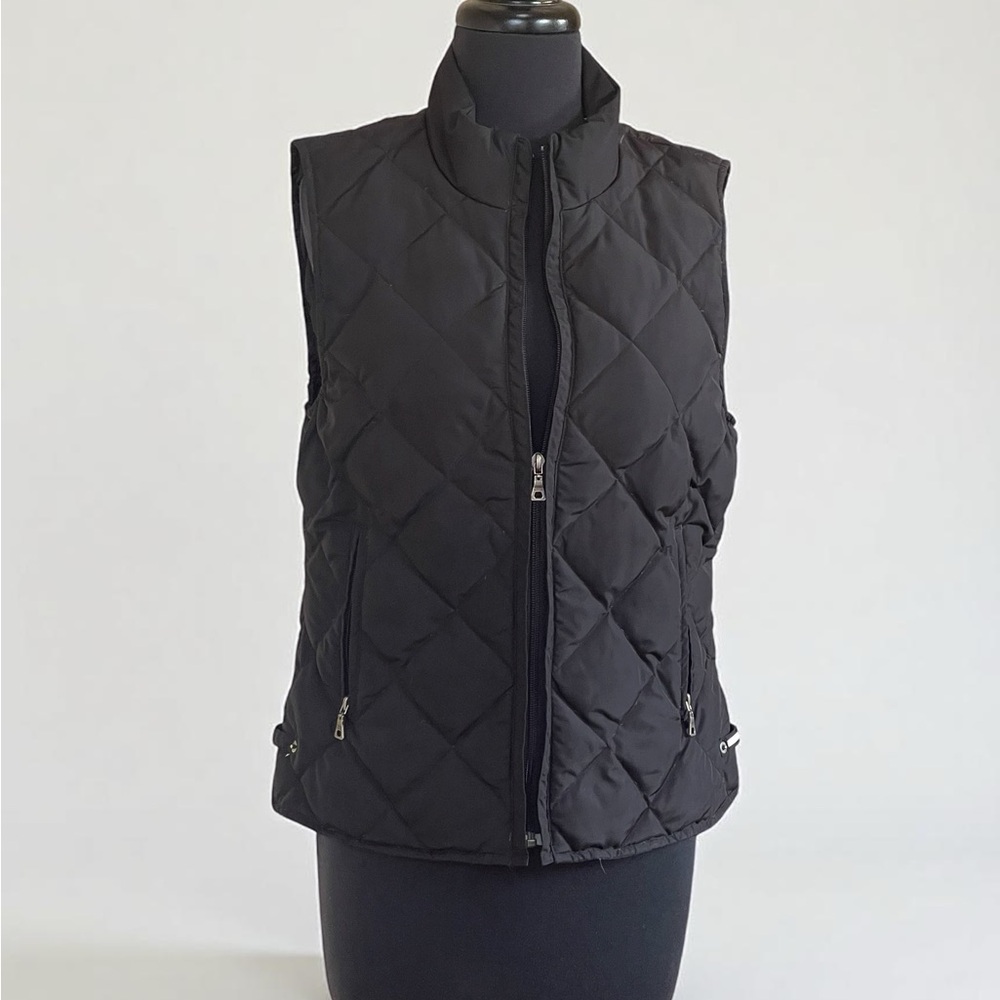 Tommy Hilfiger Black Quilted Vest